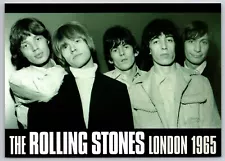 The Rolling Stones Group Pose - Recent Print (6 X 4 in) Postcard