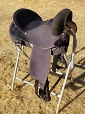 15" Wintec Western Endurance Saddle BLACK