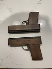 pair of antique fair ground toy guns for display use