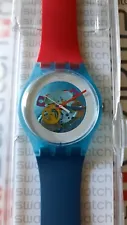 Swatch Color My Lacquered SUOS101 NewGent 41mm Silicone box