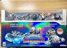 Skylanders SuperChargers Dark Edition Starter Pack Wii With Bowser Brand New!