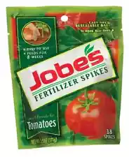 Jobe's Fertilizer Spikes For Tomato Plants 18 pk