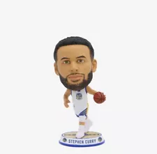 Steph Curry Golden State Warriors Court Stripe Mini Bighead Bobblehead FOCO NEW