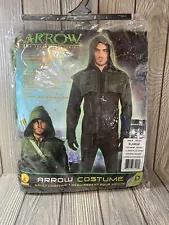 DC Comics Adult Arrow Costume Hooded Jacket & Gloves Size: X-Large