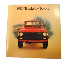 1980 Toyota Trucks Full Line-Up Factory Dealership Sales Brochure 24 Pages