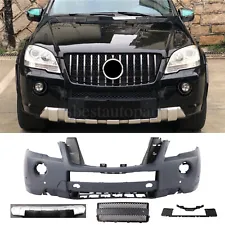 ML63 AMG Style Front Bumper For 09-11 Mercedes Benz W164 ML350 ML500 ML550 (For: Mercedes-Benz ML500)