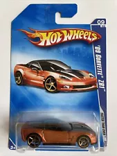 Hot Wheels '09 Corvette ZR1 Metallic Brown Scale 1:64 New