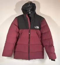 The North Face UX 550 Fill Black Merlot Down w/ Hood Men Size M