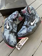 Nike Air Command Force Retro Bleached Denim Used Size US 11.5 Pump Hoyle VTG OG