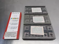 Lot of 40 NEW! Asstd. Carbide Indexable Inserts (10)Sandvik WCMX (30)ISCAR SDMT