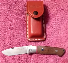 Lone Wolf Knives RW Loveless Design Traditional Drop Pocket Knife Sheath Italy