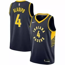 Victor Oladipo Indiana Pacers Nike Icon Edition Swingman Jersey Men's NBA #4 New