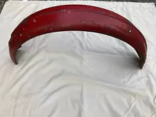 Vintage Motorcycle Fender, Center Rib, Harley, Custom, Chopper, Bobber, 5" Wide.