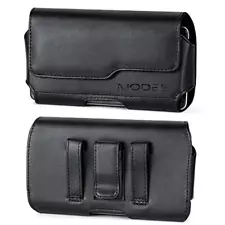 Black Premium Leather Pouch Case For Samsung Galaxy A10/A20/A30/A50/A60/A70/A80