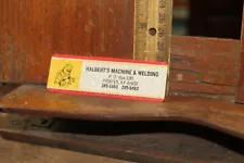 Vintage Coal Mining Sticker Decal Halbert's Machine Welding Printer KY