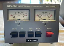 YAESU G-5500DC AZIMUTH-ELEVATION ROTOR SYSTEM