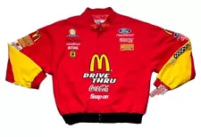 NWT vintage Men’s RACING CHAMPIONS Bill Elliot McDonald’s NASCAR Jacket XL