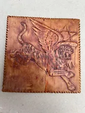 Original WW2 14th Air Force Hand Carved Trench Art Insignia-June 1944 China