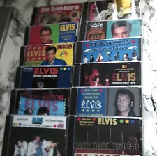 ELVIS PRESLEY - 12 CDS (PRIVATE SALE FOR PETER)