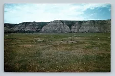 Prairie Dog Town Badlands,SD South Dakota Vintage Postcard