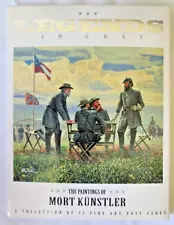 Civil War Memorabilia - Postcards of Mort Kunstler Confederate Paintings