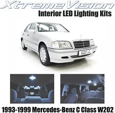 Xtremevision Interior LED for Mercedes-Benz C Class W202 1993-1999 (14... (For: 1999 Mercedes-Benz)