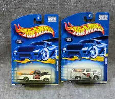 Hot Wheels 2000 Harley Davidson '40's Ford Truck '56 Ford 156 & 155 New Sealed