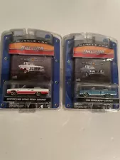 1:64 DIECAST 1966 Dodge Coronet Hemi MCG 4 by GreenLight Set Of Two