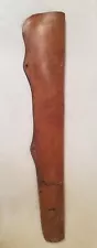 35” Vintage Heavy Belting Leather Rifle Scabbard for Lever Action Carbine