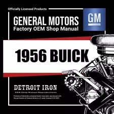 1956 Buick Shop Manual, Sales Data & Parts Books Kit