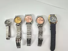 Vintage Seiko 5 Job Lot - Spares and Repairs for Sale