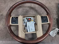 2011-2016 F250/350/450 King Ranch Power Steering Wheel Tan/Brown Leather (For: 2016 F-350 Super Duty King Ranch)