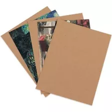 100 8.5x11'' Chipboard Cardboard Craft Scrapbook Scrapbooking Sheets 8.5"11"