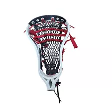 Brine Clutch 2 X Mesh Strung Lacrosse Head White