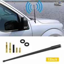 13" Antenna Mast Black Power Radio AM/FM for Universal Car Motorcycles Boats SUV (For: 1993 Buick Century)