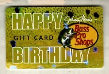 BASS PRO SHOPS Happy Birthday, Fish Scales ( 2022 ) Gift Card ( $0 )