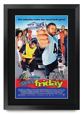 Friday A3 Framed Ice Cube Gift Printed Poster Signed Picture for Movie Fans