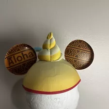 Disney Parks Aloha Dole Whip Mickey Mouse Ears Hat