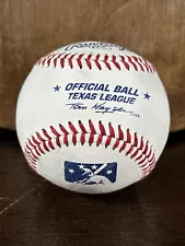 Official Minor League Baseball Rawlings Texas League Signed AA Double A