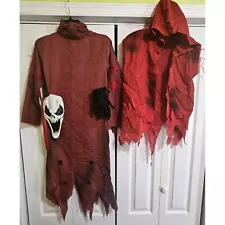 Dead by Daylight Viper Face Costume Mask for Kids Gaming Halloween Ghost Robe