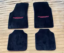 Fit For VW Scirocco S Mk1 Velour floor mat mats carpet black Set of4 1974-82