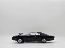 1/18 Ertl American Muscle Fast and The Furious 1969 Dodge Charger Black As Is