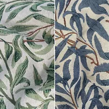 William Morris Designer Willow Bough Tapestry Upholstery Curtain Cushion Fabric