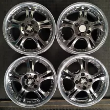 JDM WEDS KRANZE CERBERUS 14x5J 4x100 ET+45 GENUINE VIP LUXURY STANCE WHEELS