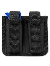 NEW Barsony Dbl Magazine Pouch for Bersa, Colt Mini/Pocket 22 25 380 Pistols