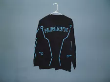 Hurley Disney Tron Legacy Shirt Men’s Medium Black Long Sleeve Collaboration