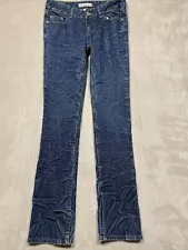 Rip Curl Womens Jeans Sz 3 Wrinkle Wash RC-069 Surfer International Denim