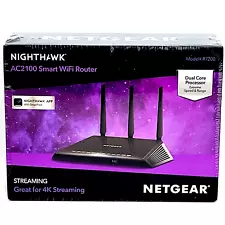 Netgear Nighthawk Router AC2100 4K Streaming Fast Smart WiFi (R7200-100) New