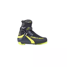 FISCHER RC3 Combi Cross-Country Black/Yellow Ski Boots (S18719)