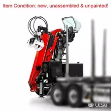 1/14 LESU Metal Hydraulic Timber Crane for RC Tractor Truck Wood Log Trailer Car